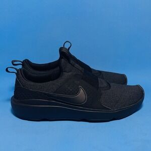 Nike Shoes Womesn 9 Black AD Comfort Running Slip On Sneakers Gym Training